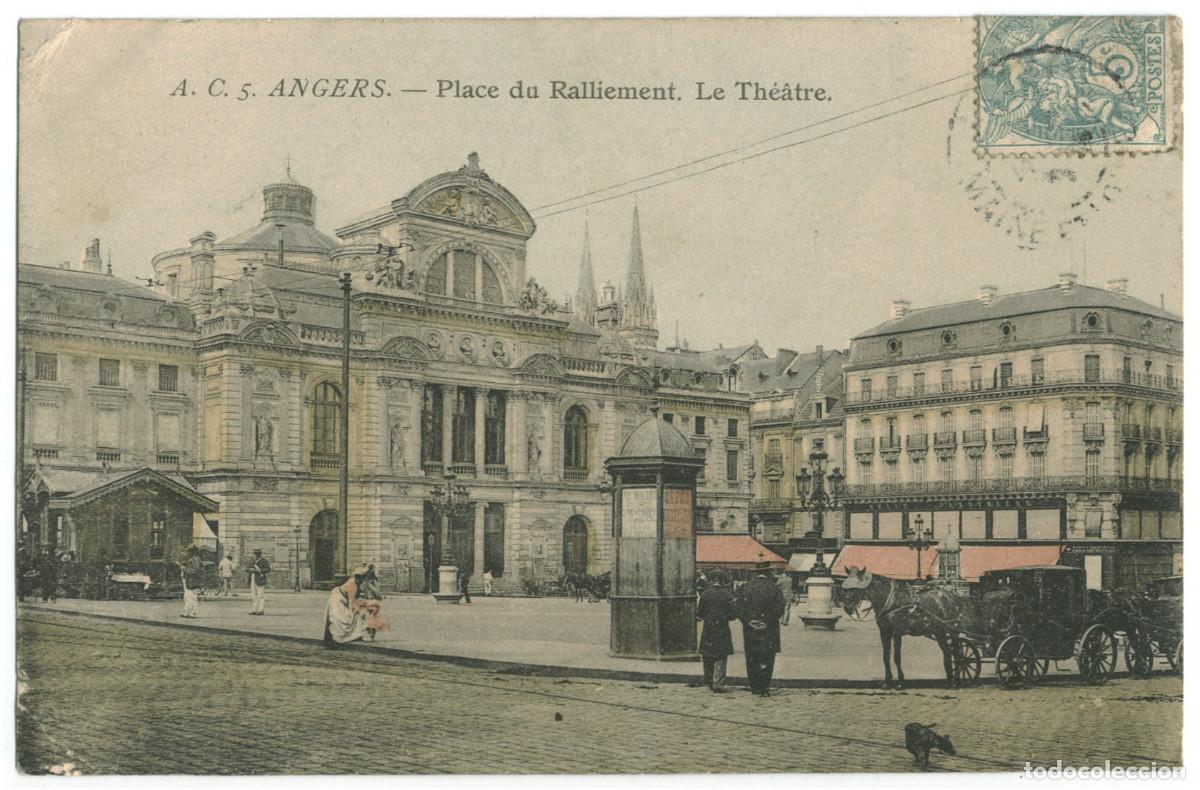 Postales: ANGERS_Th&eacute;&acirc;tre_AC 5 / Teatros Francia
