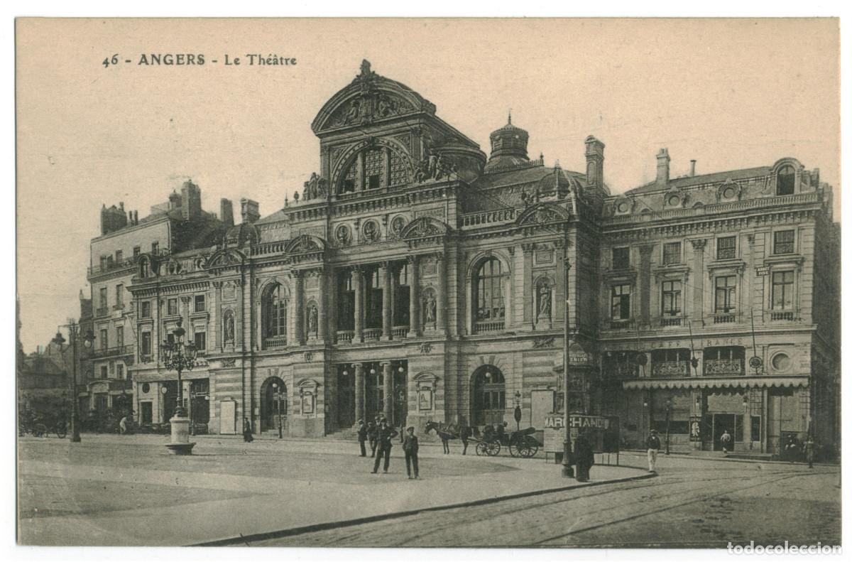 Postales: ANGERS_Th&eacute;&acirc;tre_A. Bruel 46 / Teatros Francia