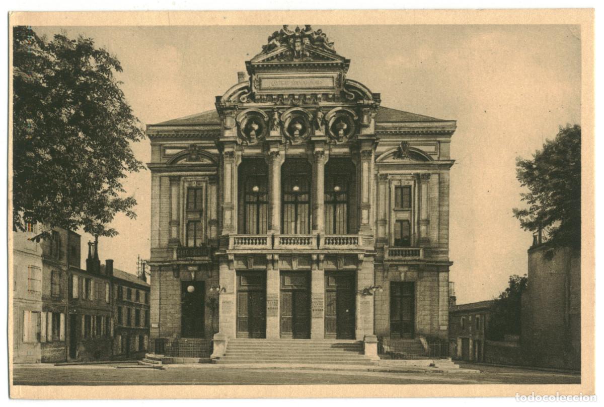 Postales: ANGOUL&Ecirc;ME_Th&eacute;&acirc;tre_A. Gilbert 527 / Teatros Francia