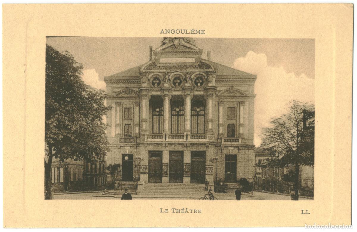 Postales: ANGOUL&Ecirc;ME_Th&eacute;&acirc;tre_LL / Teatros Francia