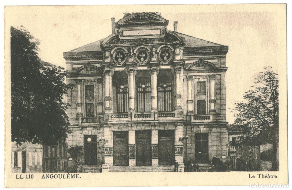 Postales: ANGOUL&Ecirc;ME_Th&eacute;&acirc;tre_CAP 110 / Teatros Francia