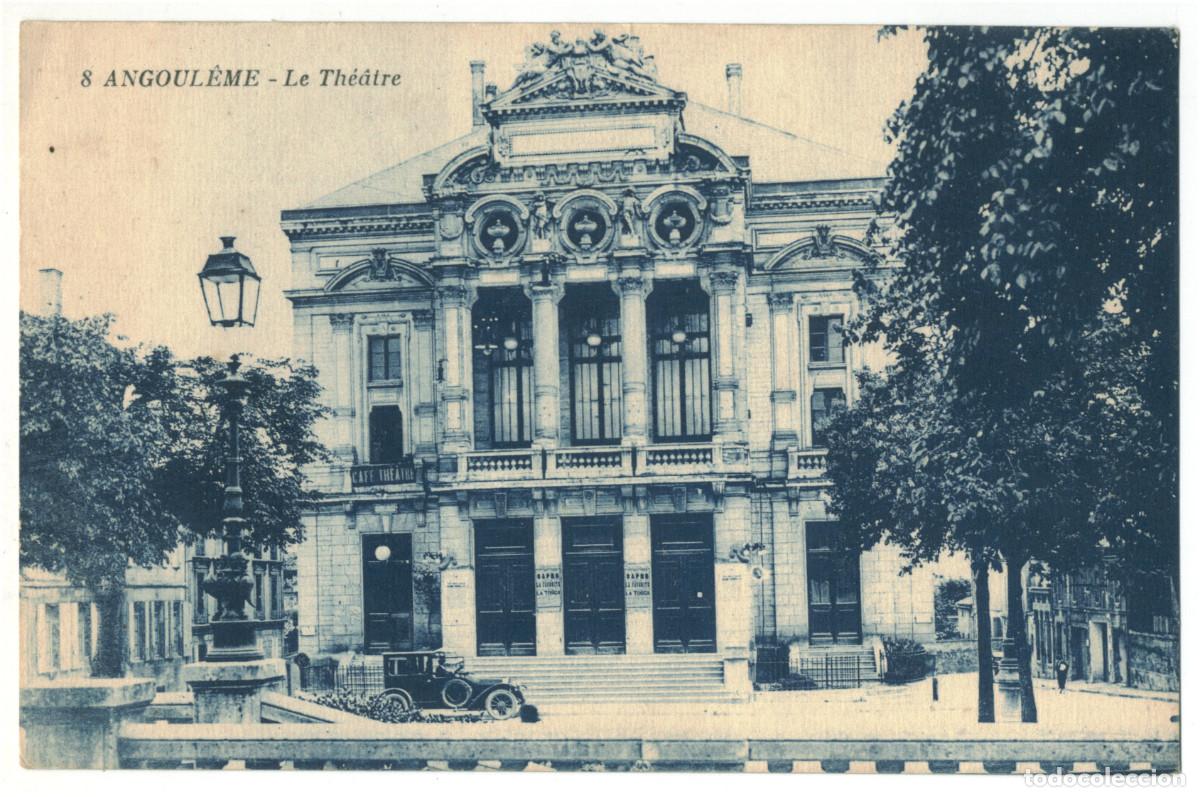 Postales: ANGOUL&Ecirc;ME_Th&eacute;&acirc;tre_G. Artaud 8 / Teatros Francia