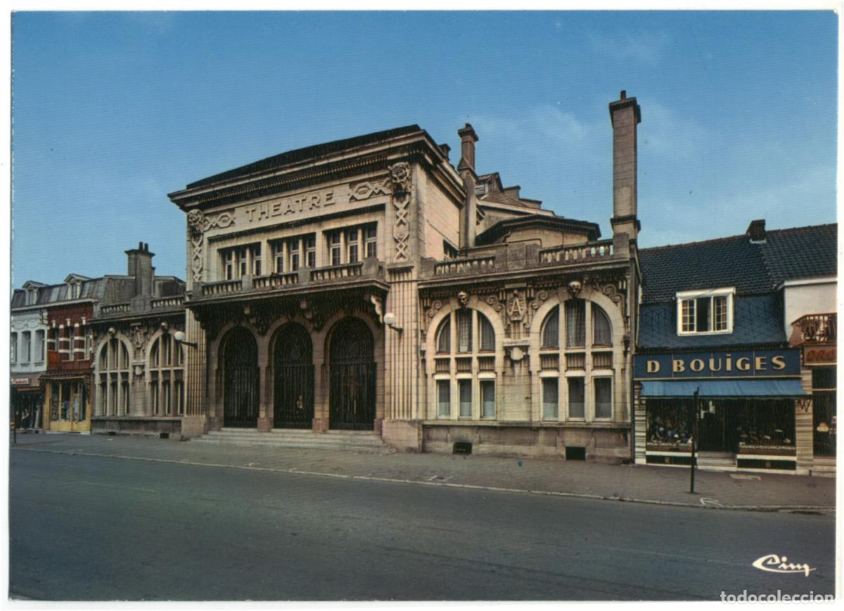 Postales: ANZIN_Th&eacute;&acirc;tre_Ciny E 59999 836.0348 / Teatros Francia
