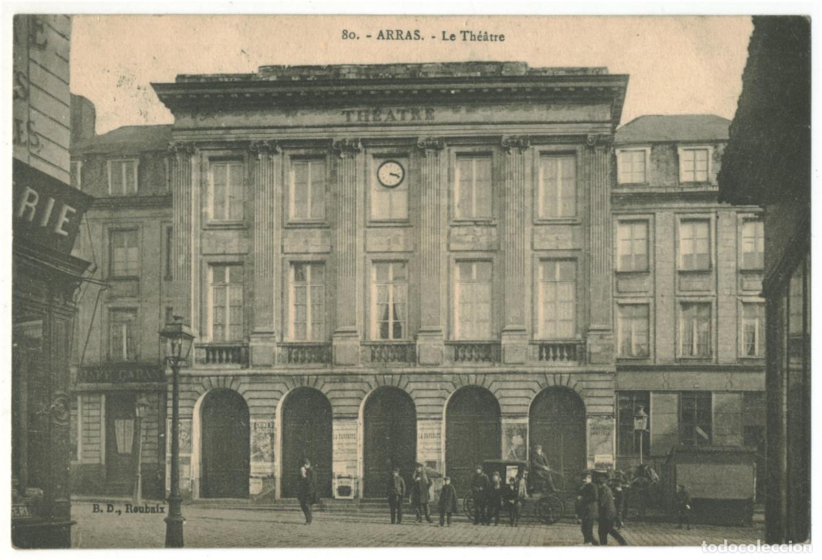 Postales: ARRAS_Th&eacute;&acirc;tre_B.D. 80 / Teatros Francia