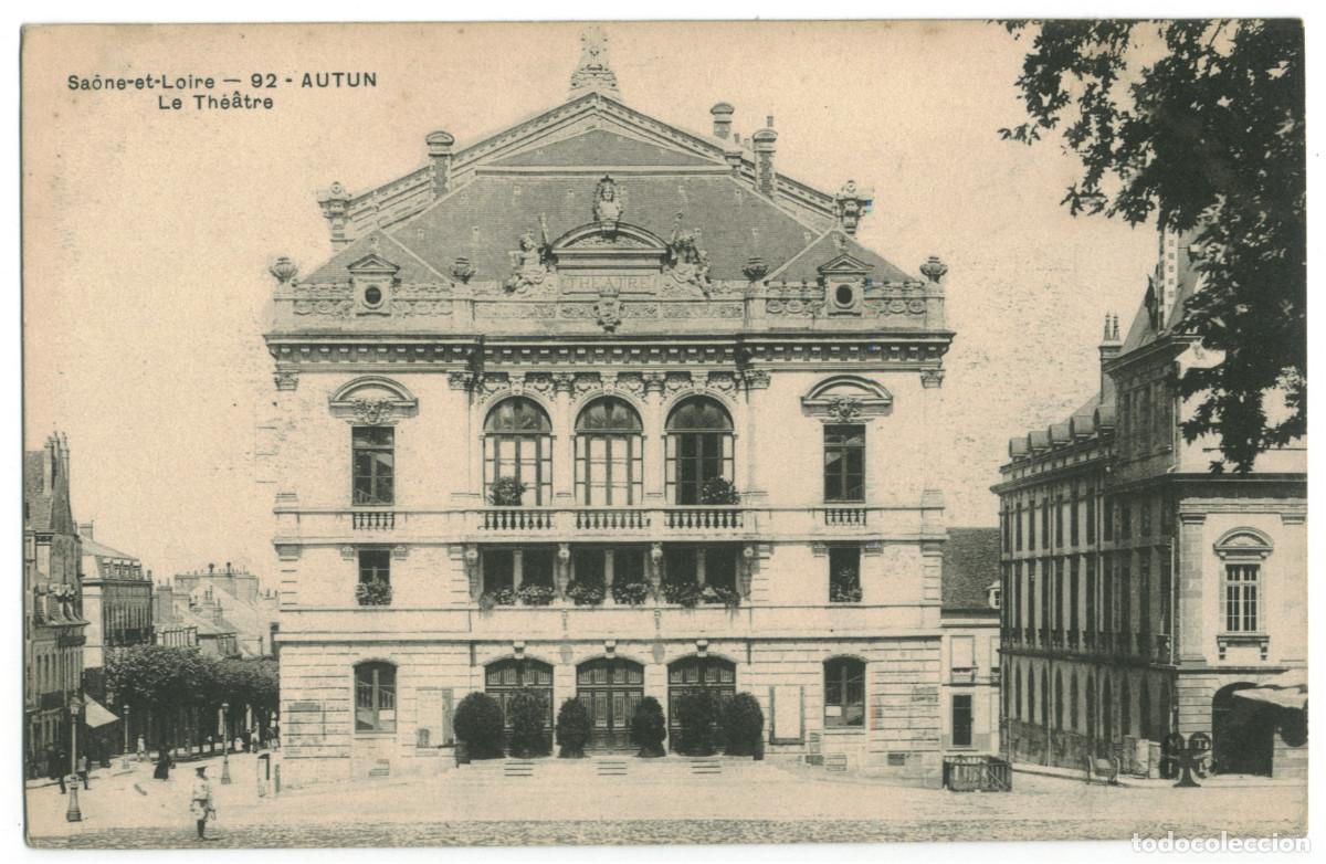 Postales: AUTUN_Th&eacute;&acirc;tre_Sin datos 92 / Teatros Francia