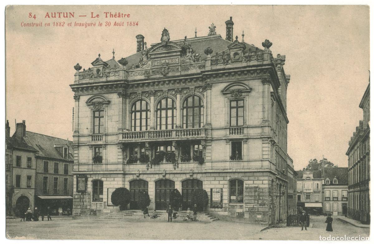 Postales: AUTUN_Th&eacute;&acirc;tre_Sin datos 84 / Teatros Francia
