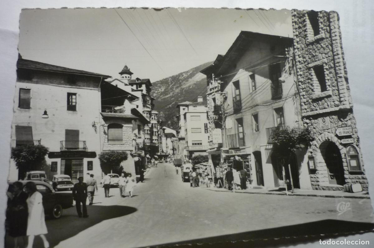 Postales: postal andorra la vieja,.plaza principal.-cm