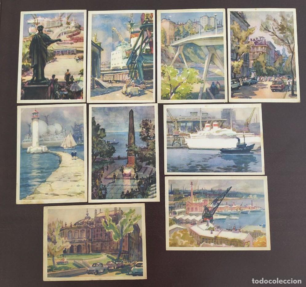 Postales: 1975 Odesa Ucrania in paintings. Odessa Artista/Pintor Y.Kazmichev Postales Одесса