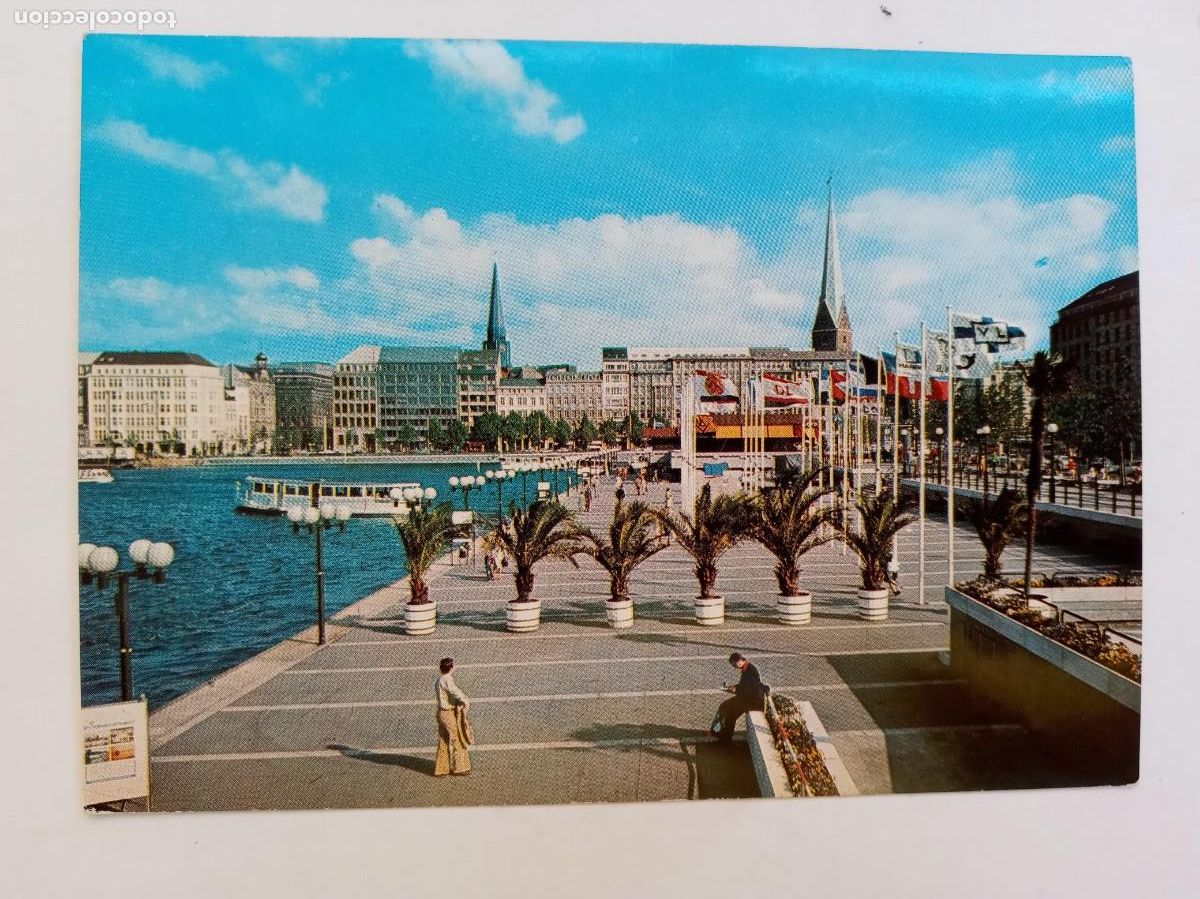 Postales: POSTAL DE HAMBURGO ( ALEMANIA ): PASEO URBANO . A&Ntilde;OS 60