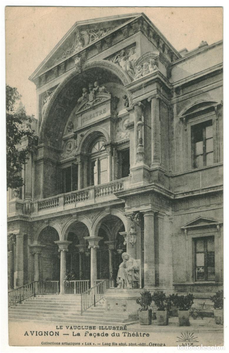 Postales: AVIGNON_Th&eacute;&acirc;tre_Lux / Teatros Francia