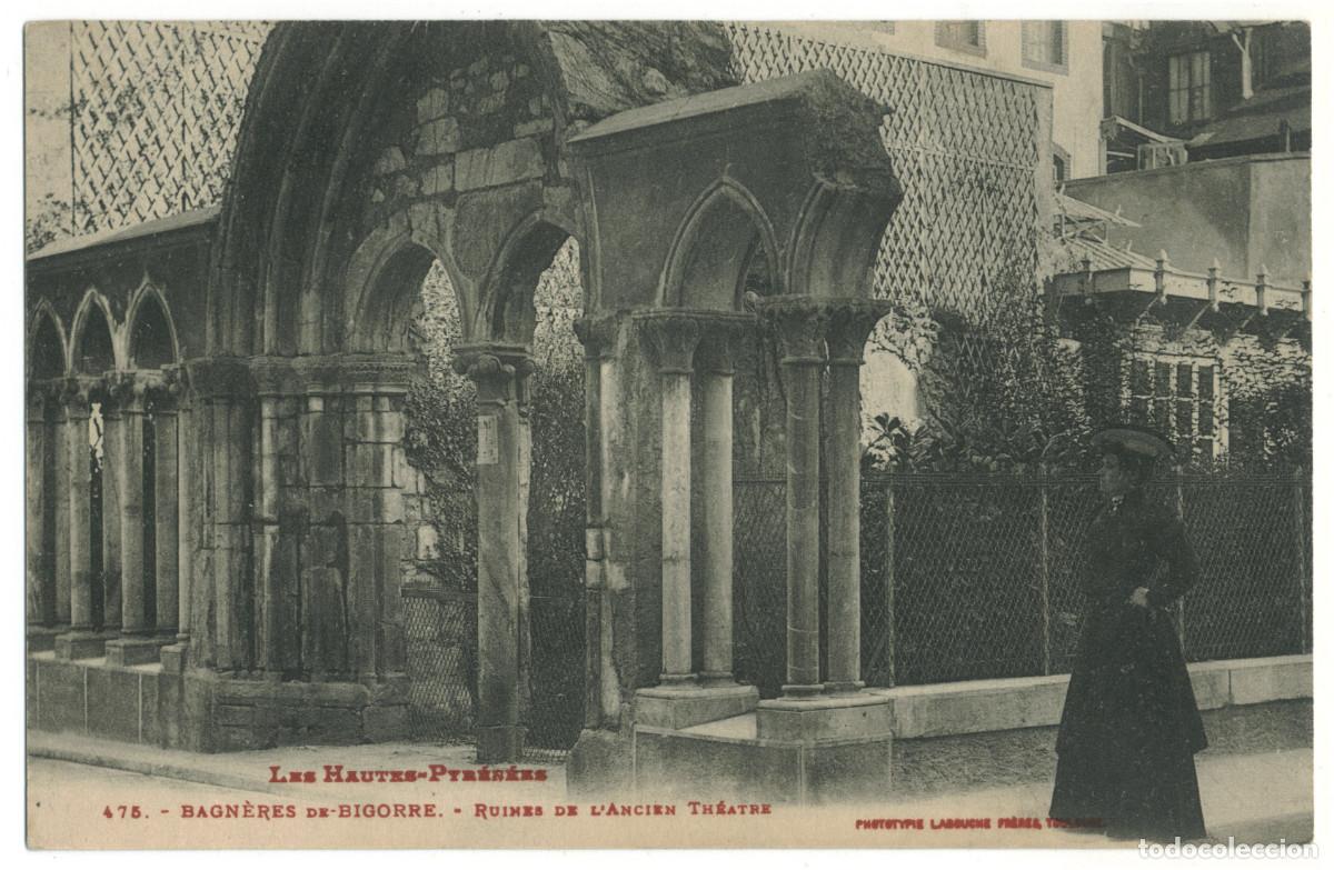Postales: BAGN&Egrave;RES-DE-BIGORRE_Ancien Th&eacute;&acirc;tre_Labbuche 475 / Teatros Francia