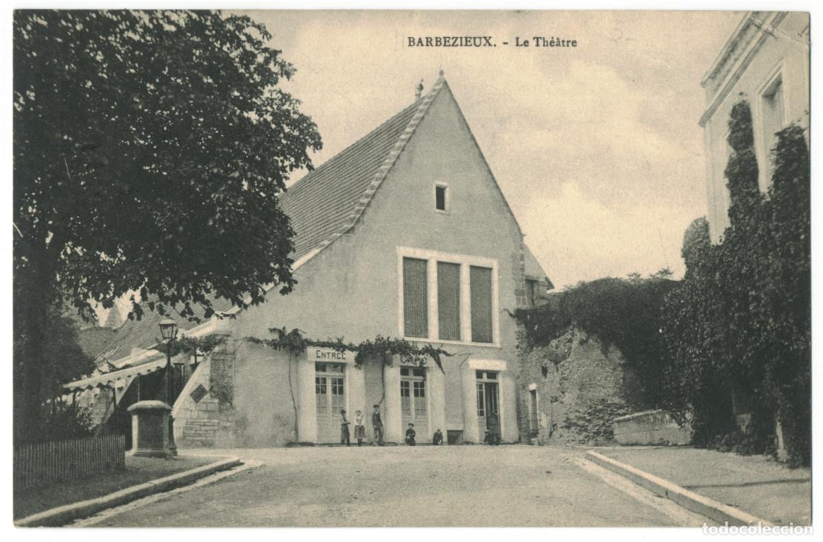 Postales: BARBEZIEUX_Th&eacute;&acirc;tre / Teatros Francia