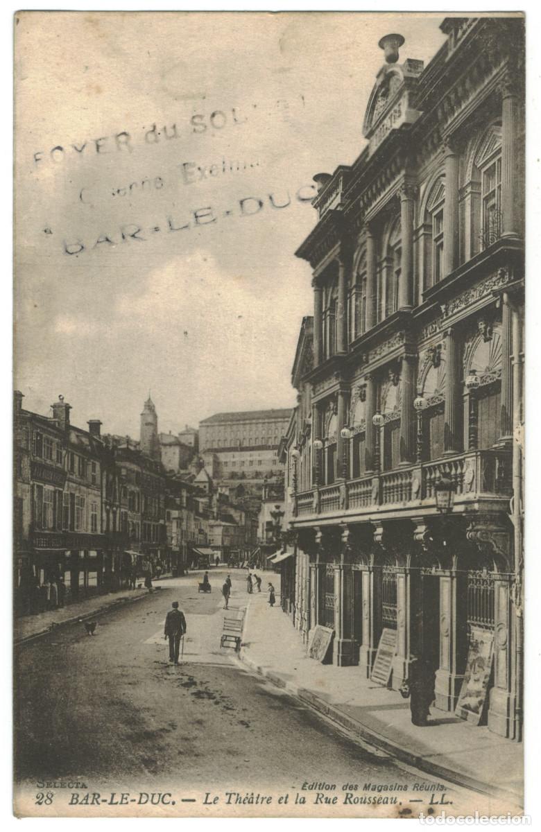 Postales: BAR-LE-DUC_Th&eacute;&acirc;tre_Magasisns R&eacute;unis 28 / Teatros Francia