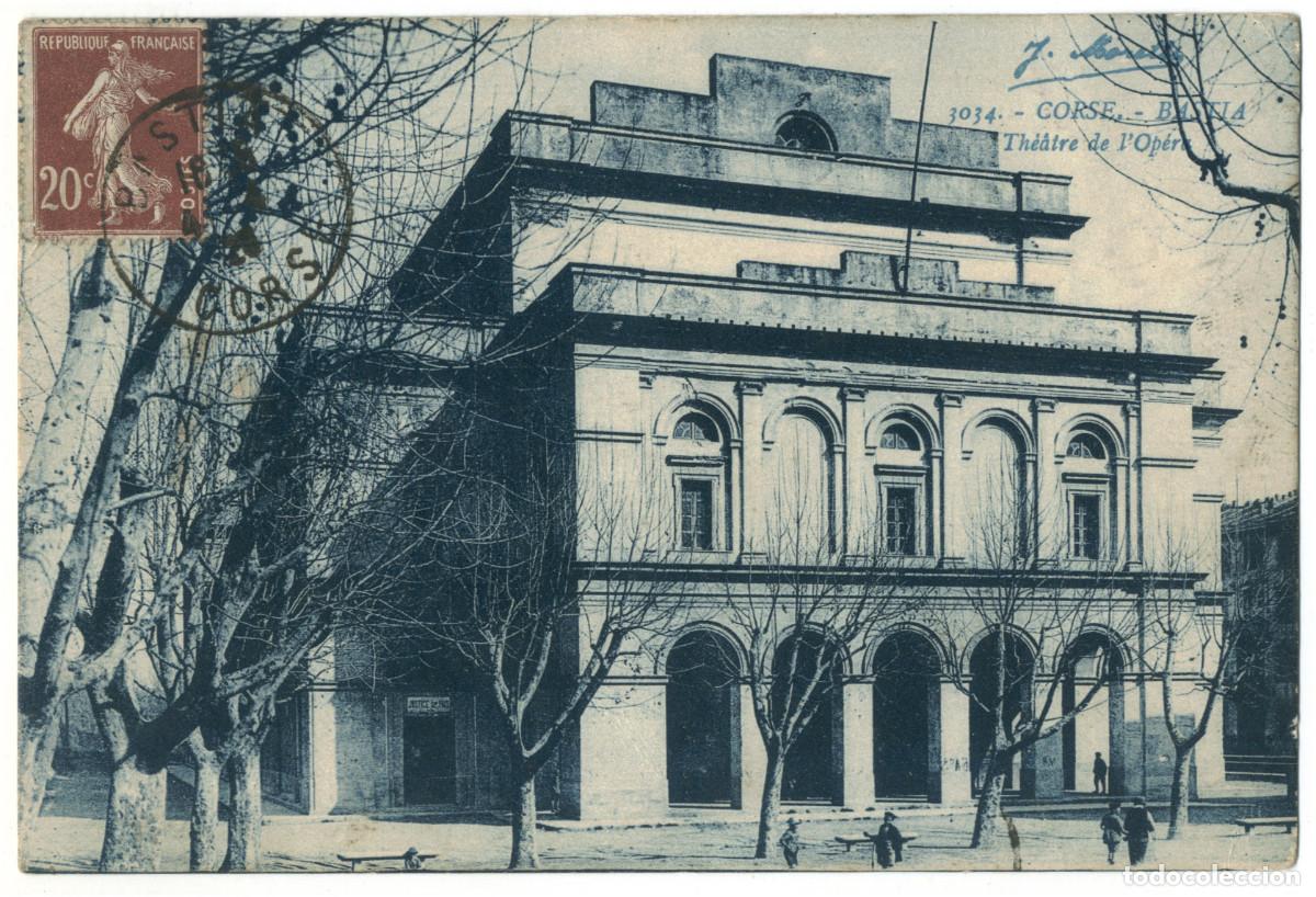 Postales: BASTIA_Th&eacute;&acirc;tre de l'Op&eacute;ra_J. Moretti 3034 / Teatros Francia