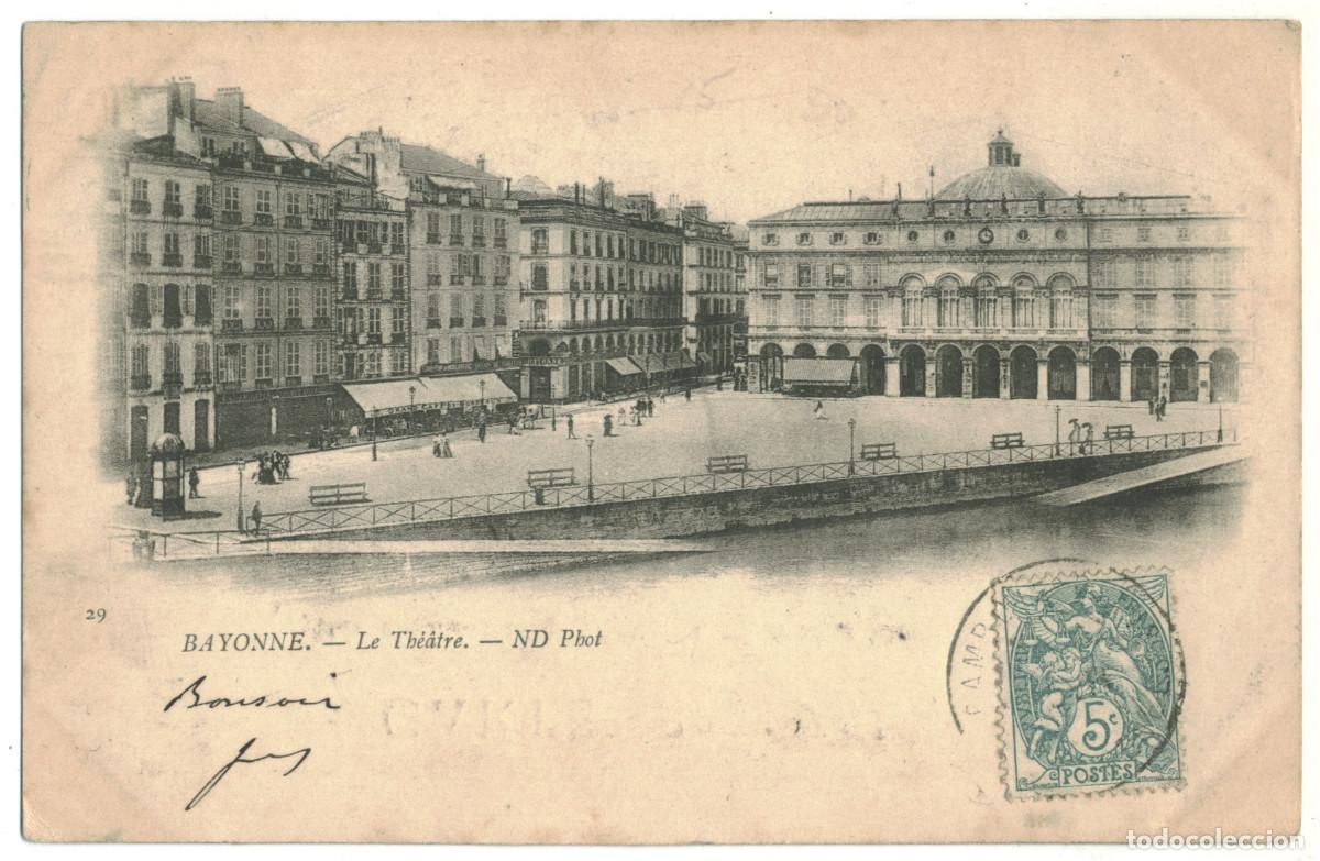 Postales: BAYONNE_Th&eacute;&acirc;tre_Neurdein 29 / Teatros Francia