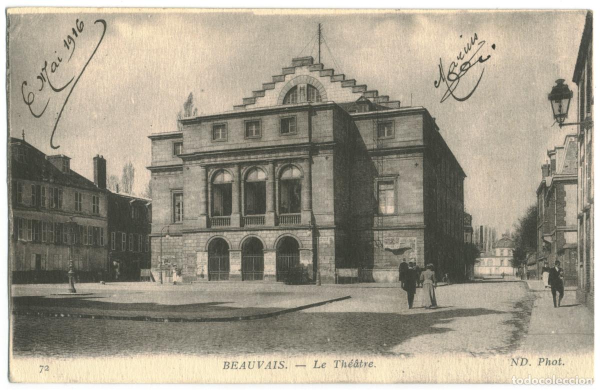 Postales: BEAUVAIS_Th&eacute;&acirc;tre_Neurdein 72 / Teatros Francia