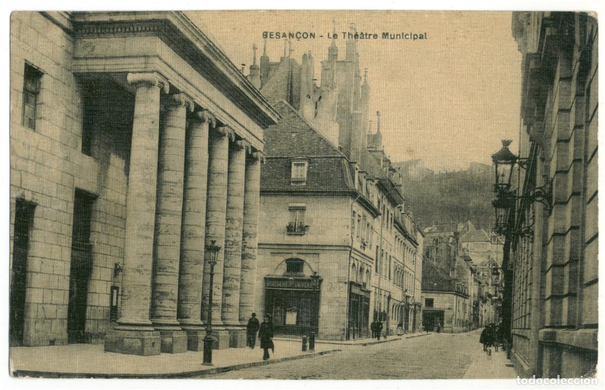 Postales: BESAN&Ccedil;ON_Th&eacute;&acirc;tre Municipal / Teatros Francia