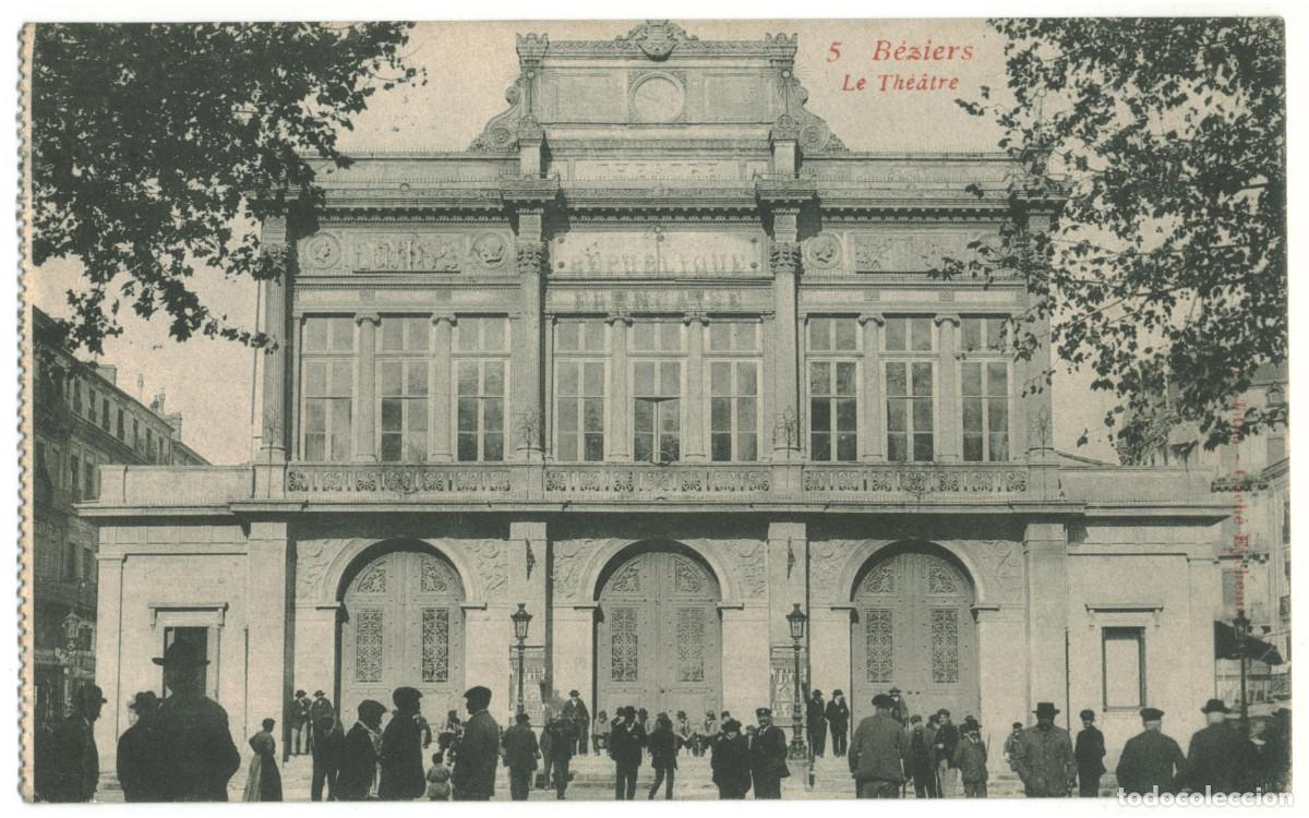 Postales: B&Eacute;ZIERS_Th&eacute;&acirc;tre_Sin datos 5 / Teatros Francia