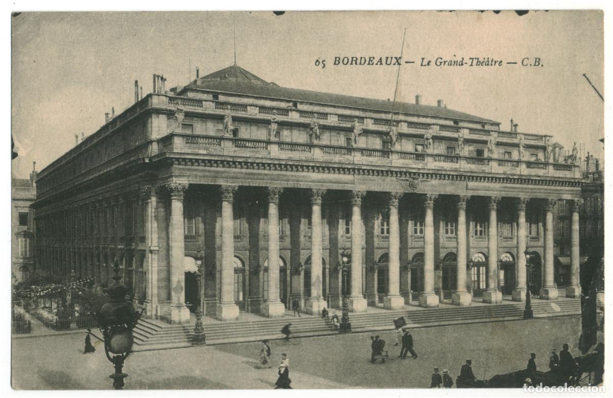 Postales: BOURDEAUX_Grand Th&eacute;&acirc;tre_Ch. Chambon 65 / Teatros Francia