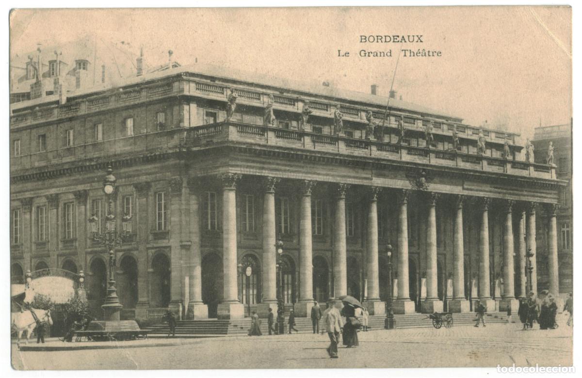 Postales: BOURDEAUX_Grand Th&eacute;&acirc;tre / Teatros Francia