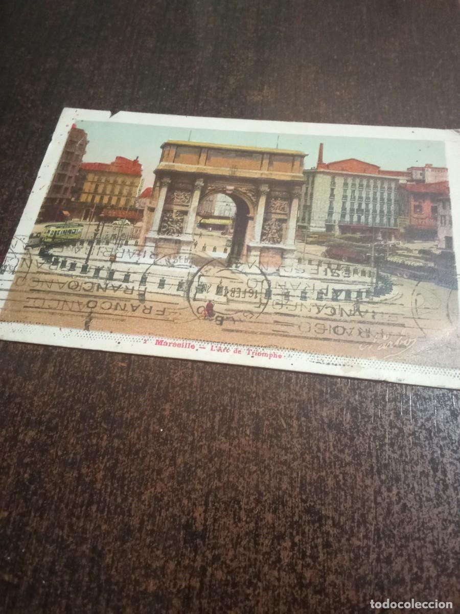 Postales: Marseille.L' Arc de Triomphe.