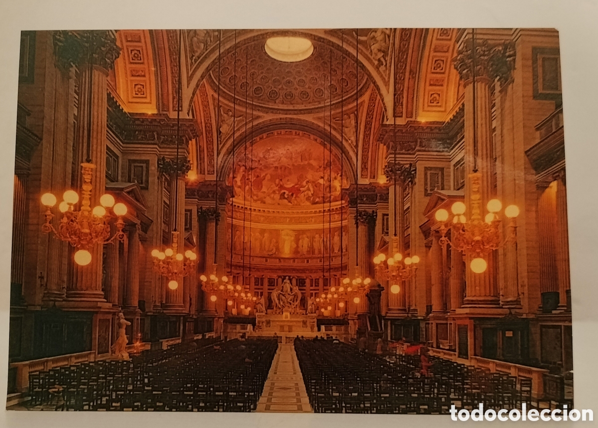 Postales: Par&iacute;s,Eglise Sainte Madeleine