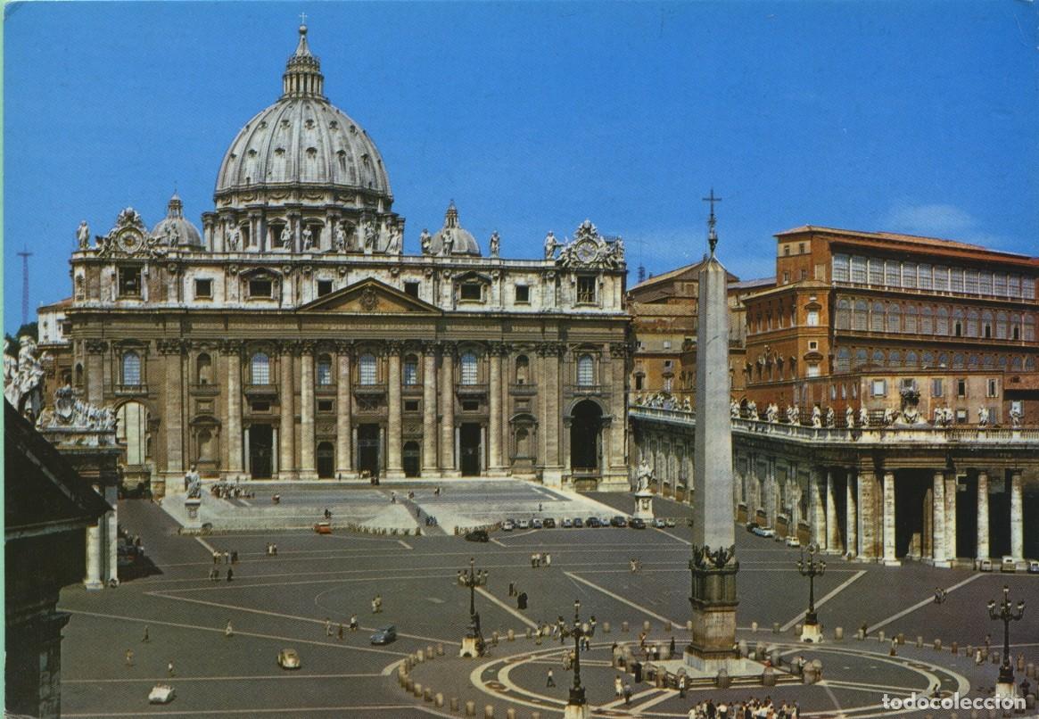 Postales: N&ordm; ROM 39/32-ROMA. Piazza S. Pietro. Sin circular