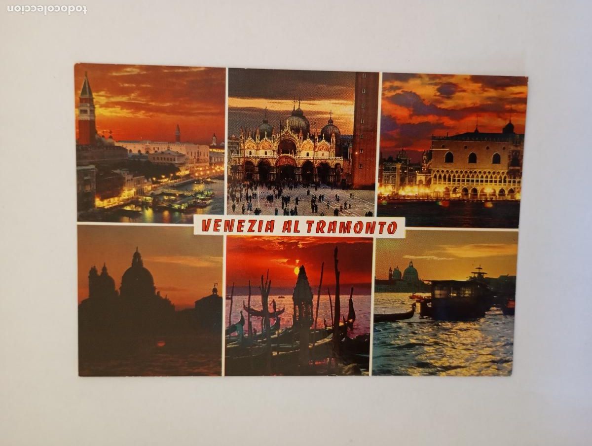 Postales: POSTAL DE VENEZIA AL TRAMONTO. TDKP29L