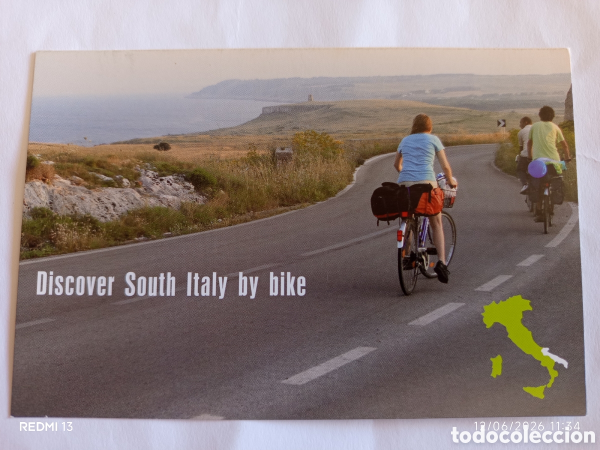 Postkarten: DISCOVER SOUTH ITALY BY BIKE