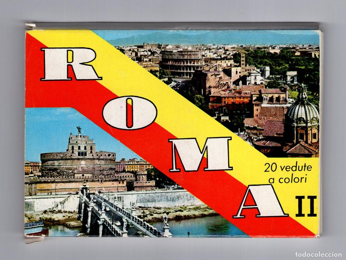 Postales: ROMA II: lote de 20 postales empaquetadas en sobrefunda, a&ntilde;os 60 -GM Milano-