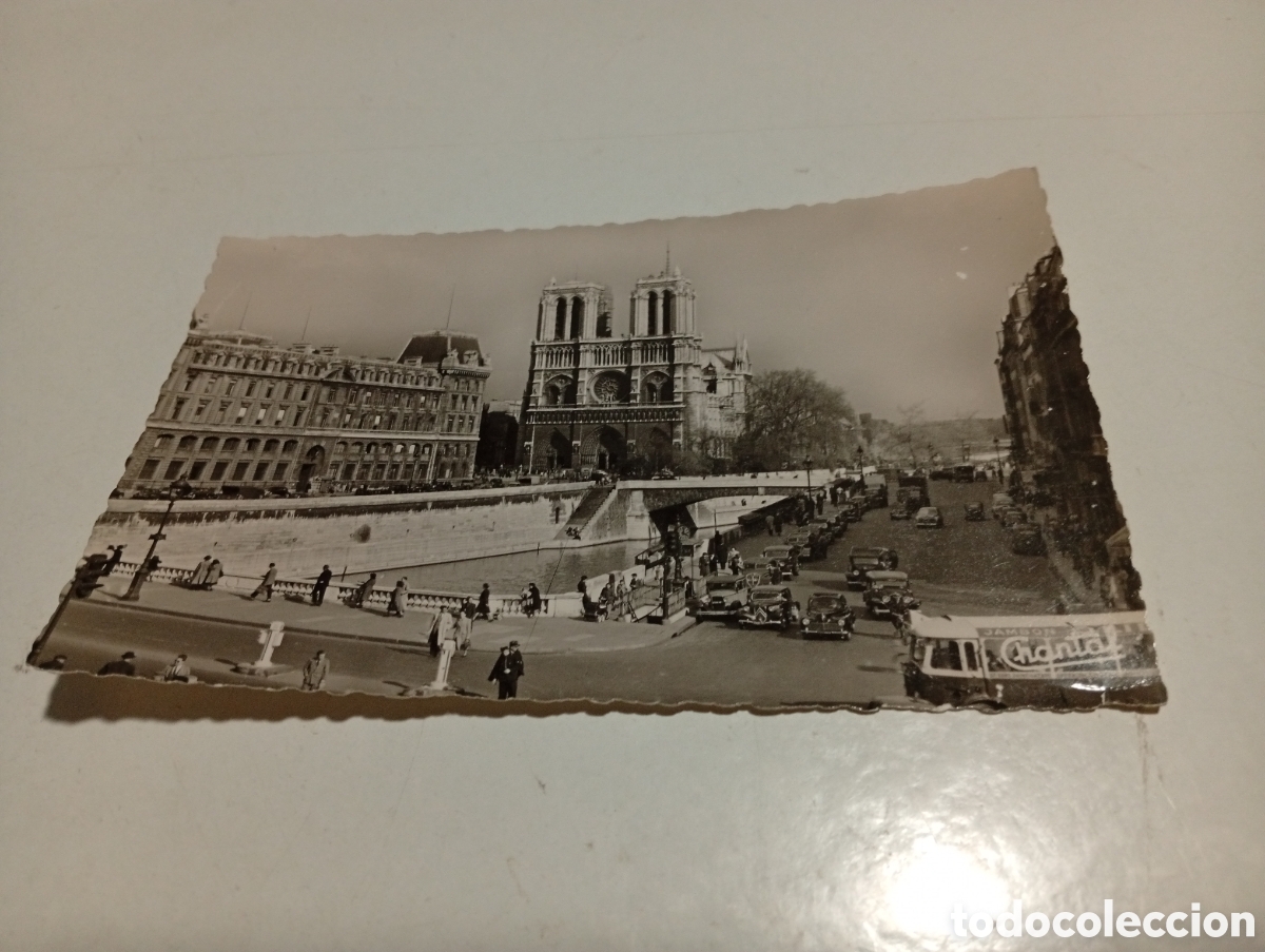 Postales: Postal antigua Paris notre dame