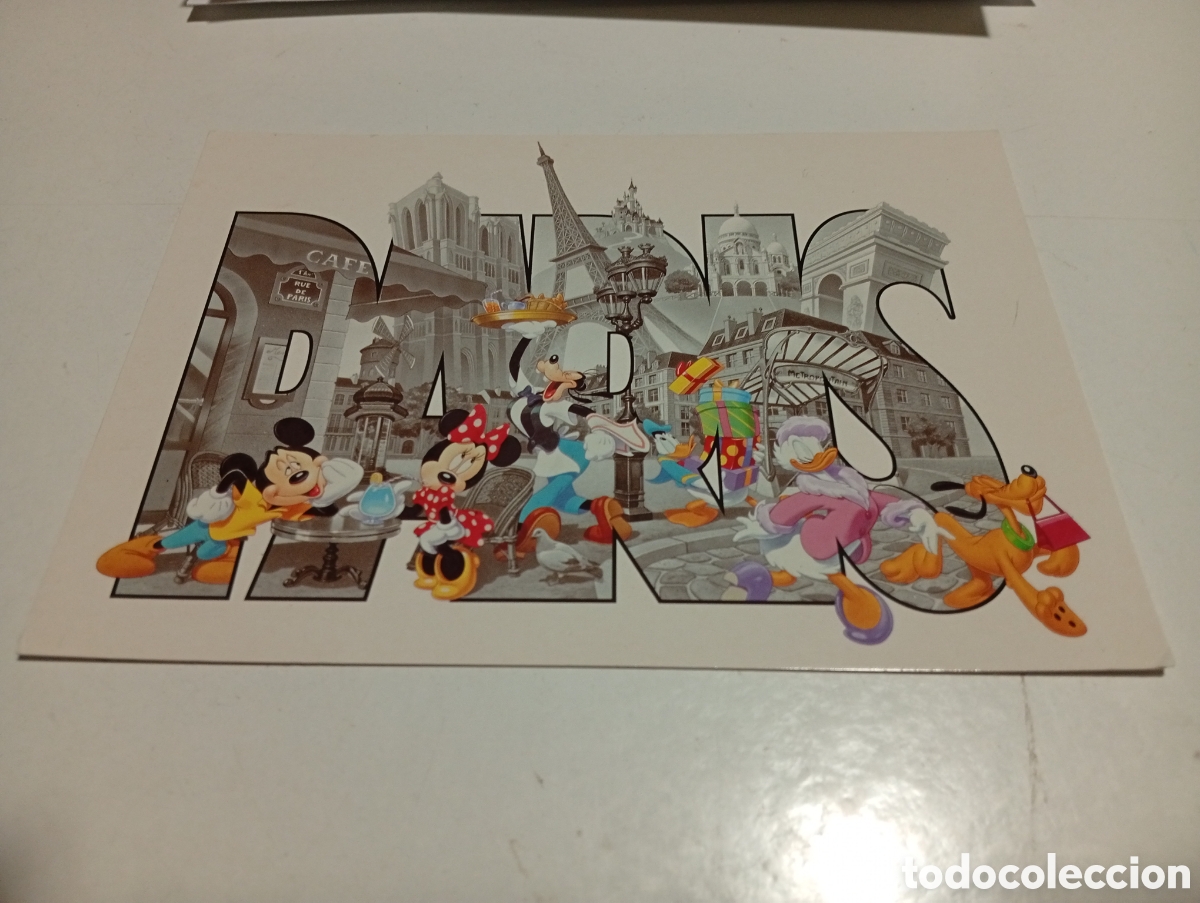 Postales: Postal Disneyland Paris