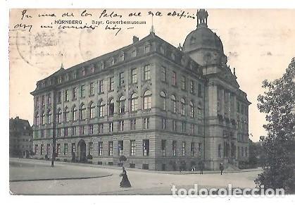 Postales: ANTIGUA POSTAL NURNBERG BAYR GEWERBEMUSEUM