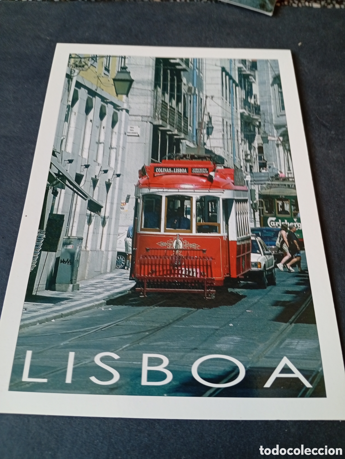 Postales: Postal Lisboa, tranv&iacute;a