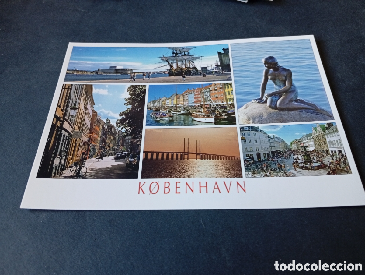 Postales: Postal Copenhague panor&aacute;mica