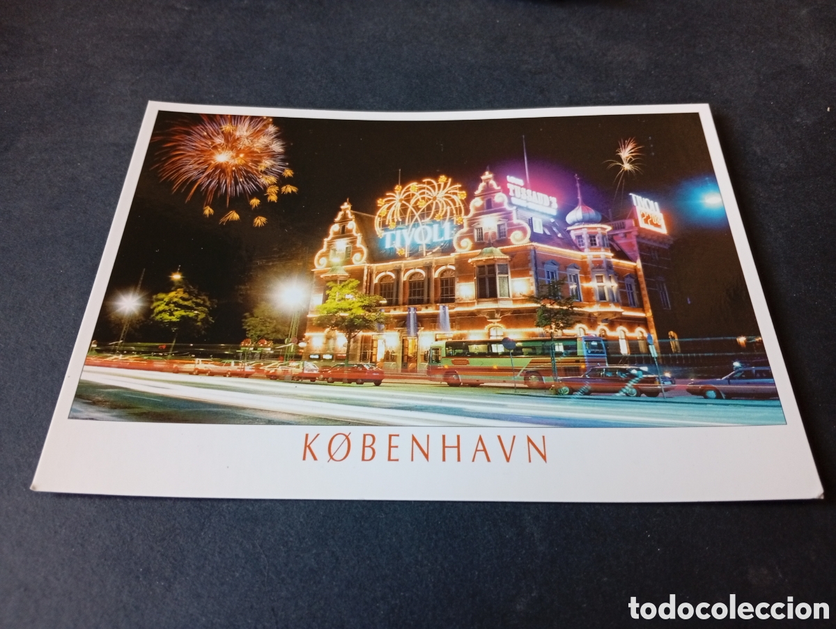 Postales: Postal Copenhague T&iacute;voli