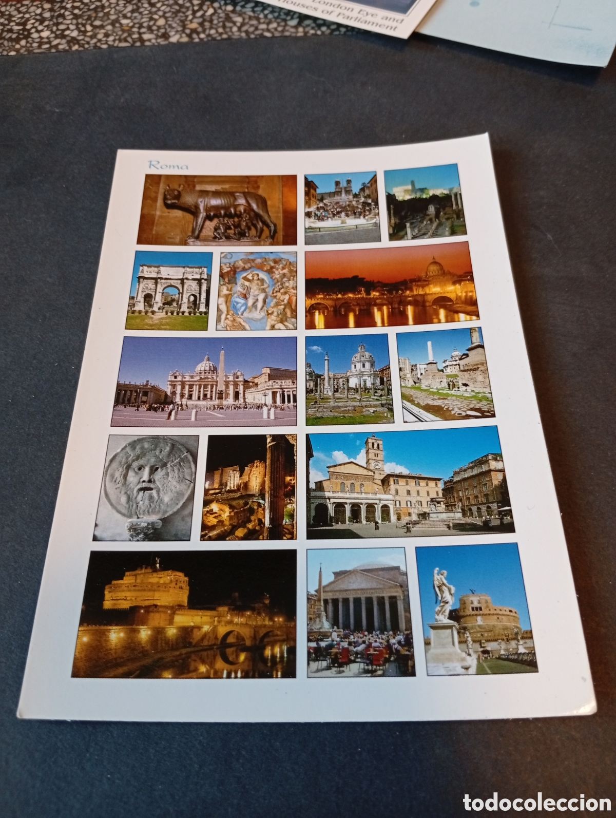 Postales: Postal Roma panor&aacute;mica