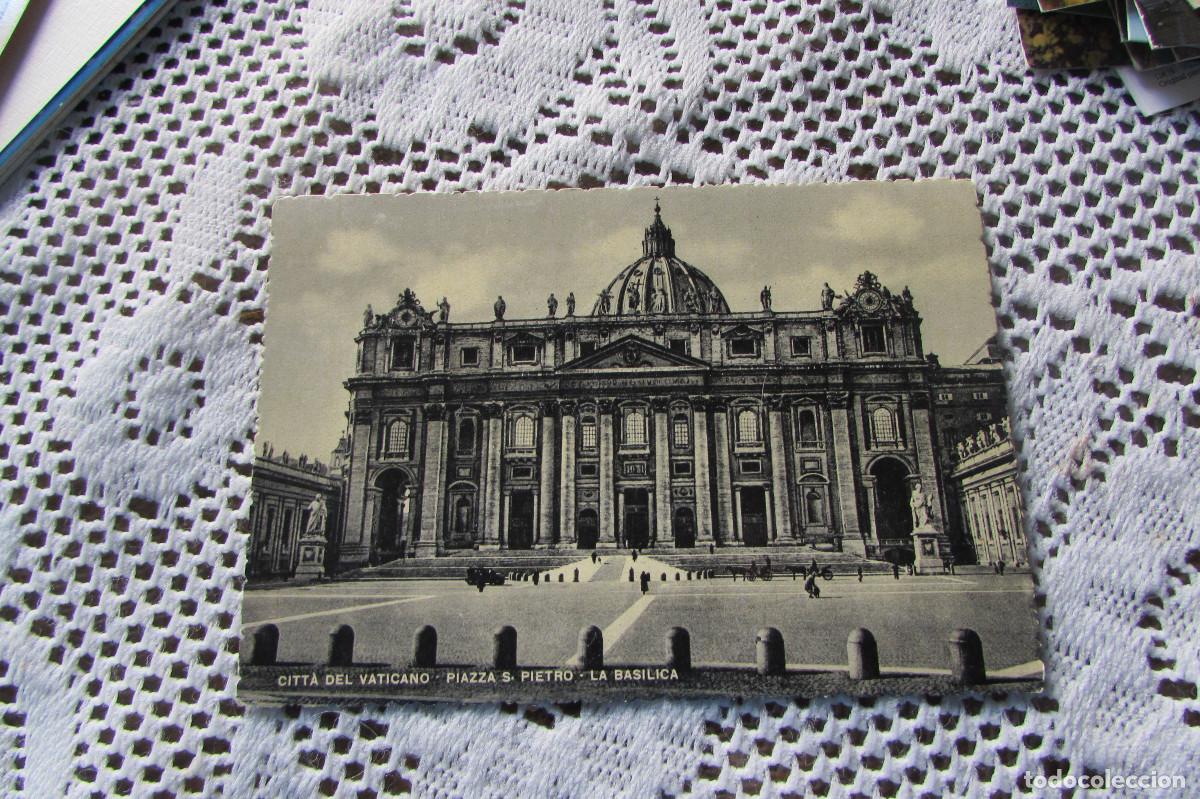 Postales: CITTA DEL VATICANO PIAZZA S PIETRO LA BASILICA