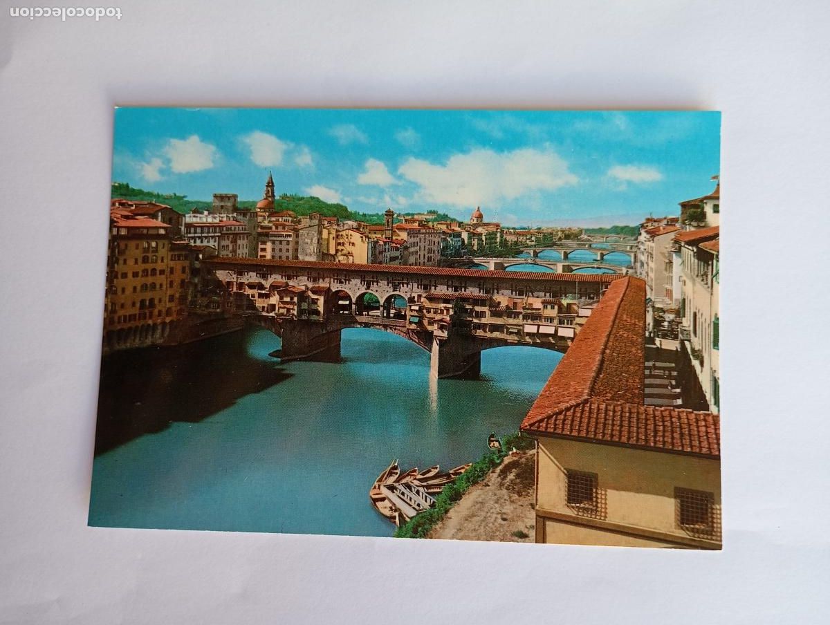 Postcards: POSTAL DE FLORENCIA. VISTA DEL PUENTE. TDKP29Z1