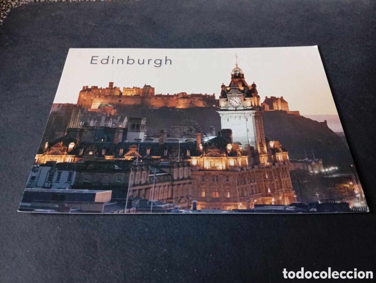 Postales: Postal Edimburgo, castillo