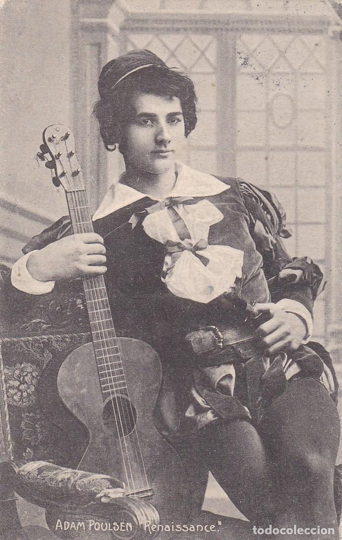 Postales: DINAMARCA TARJETA POSTAL ADAM POULSEN RENAISSANCE 1910 CIRCULADA MUY BUEN ESTADO