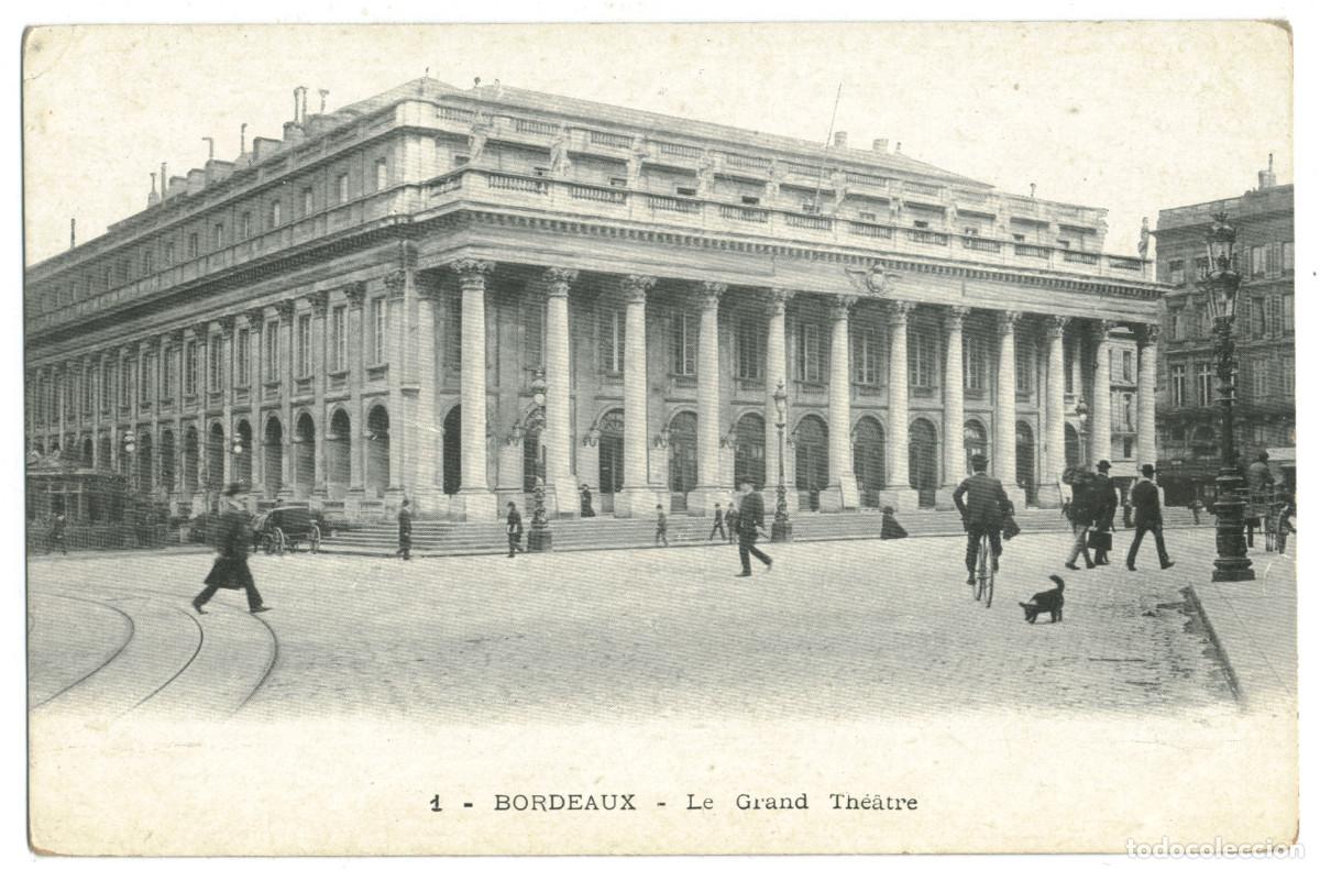 Postales: BOURDEAUX_Grand Th&eacute;&acirc;tre_Sin datos 1 / Teatros Francia