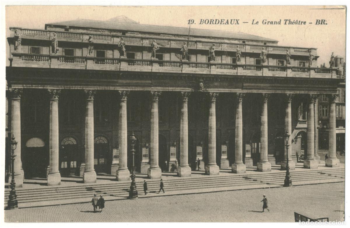 Postais: BOURDEAUX_Grand Th&eacute;&acirc;tre_Bloc Fr&egrave;res 19 / Teatros Francia