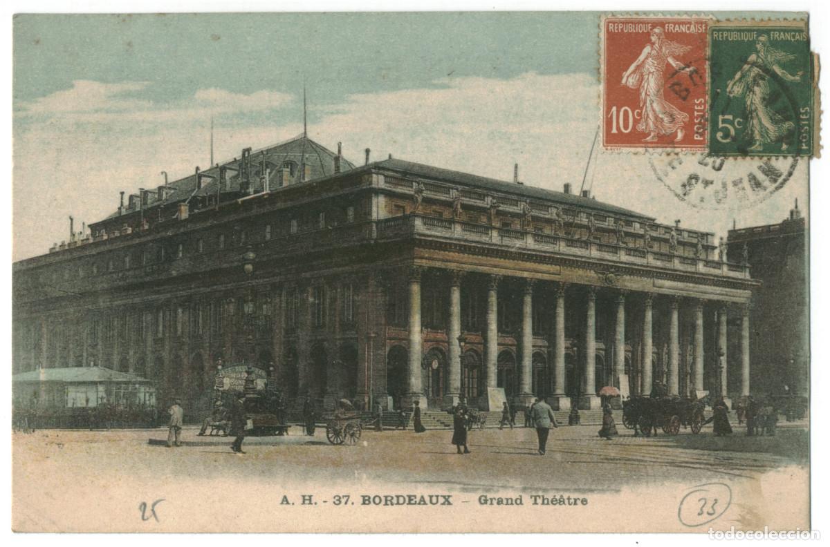 Postais: BOURDEAUX_Grand Th&eacute;&acirc;tre_Impr. Reuni&eacute;s (Nancy) 37 / Teatros Francia
