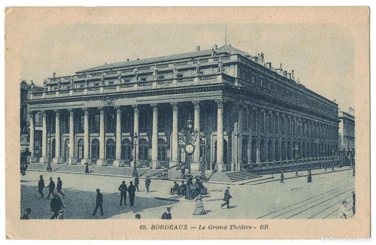 Postais: BOURDEAUX_Grand Th&eacute;&acirc;tre_Bloc Fr&egrave;res 69 / Teatros Francia