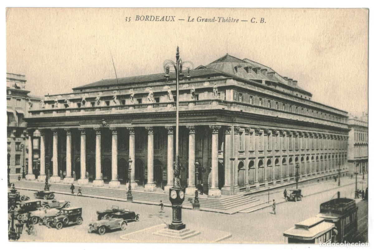 Postales: BOURDEAUX_Grand Th&eacute;&acirc;tre_Ch. Chambon 35 / Teatros Francia