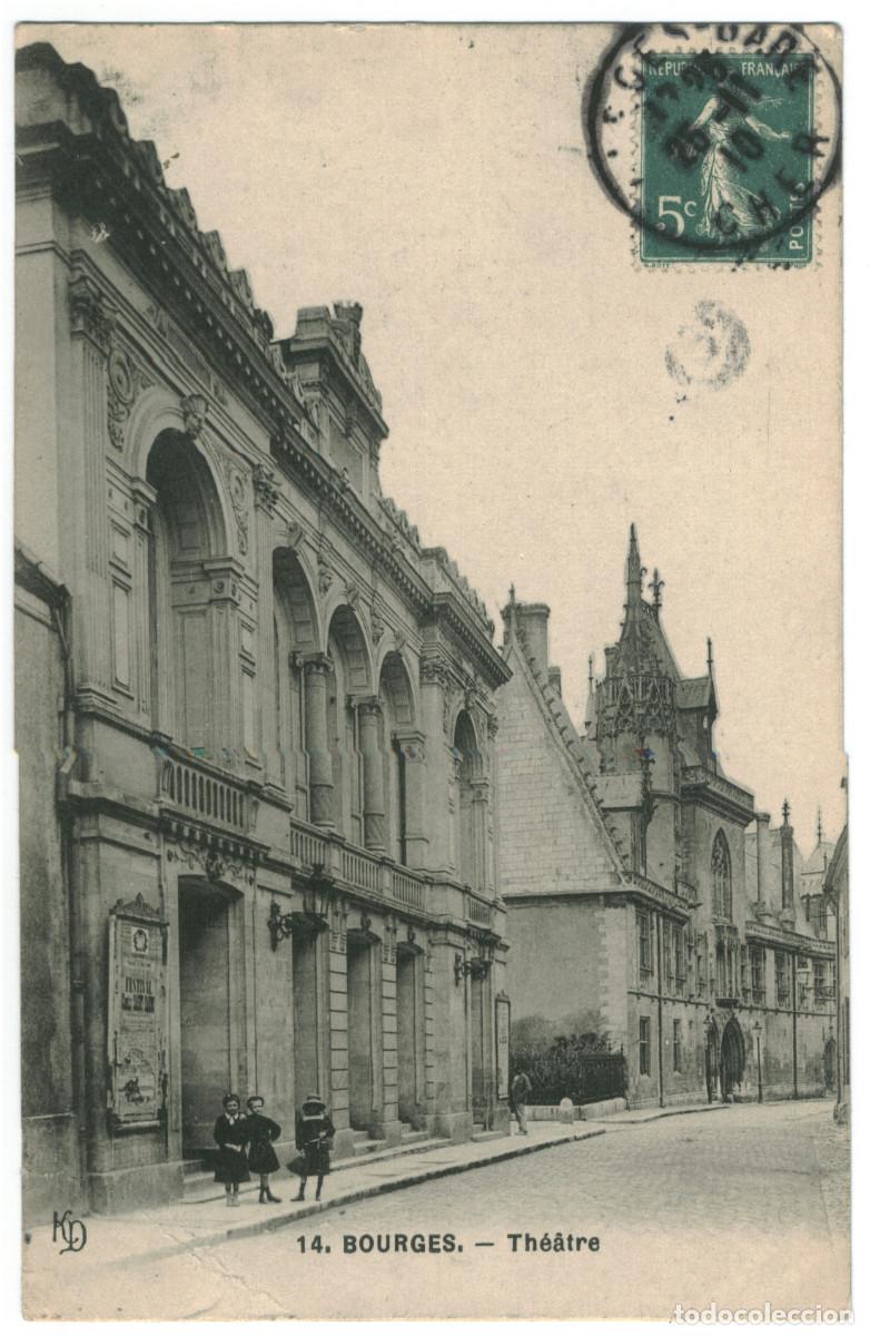 Postales: BOURGES_Th&eacute;&acirc;tre_KD 14 / Teatros Francia