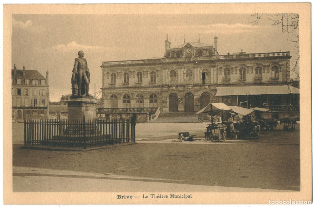 Postales: BRIVE-Th&eacute;&acirc;tre Municipal_Georges / Teatros Francia
