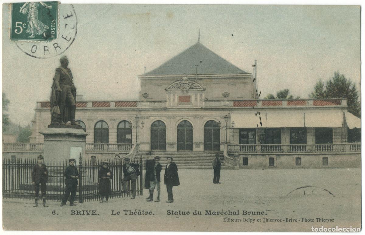 Postales: BRIVE-Th&eacute;&acirc;tre_Delpy et Thiervoz 6 / Teatros Francia