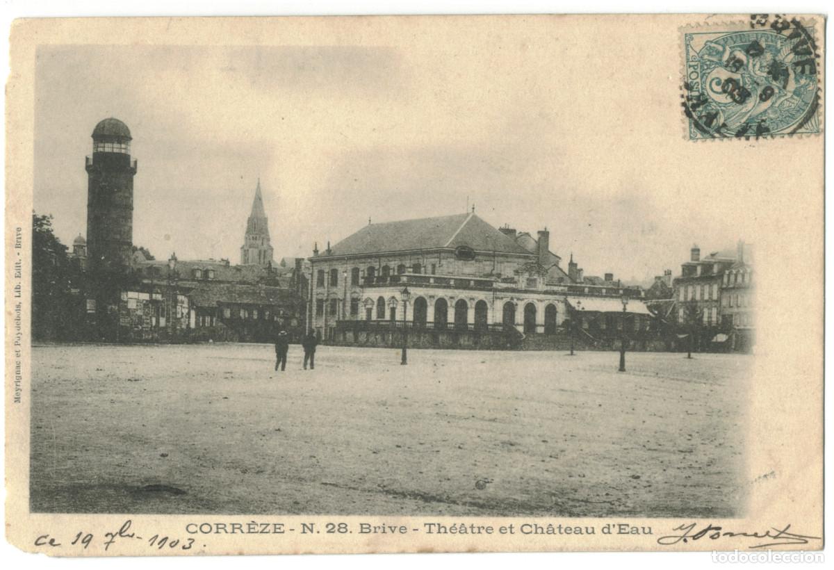 Postales: CORR&Egrave;ZE_Th&eacute;&acirc;tre_Meyrignae et Paydebois 28 / Teatros Francia